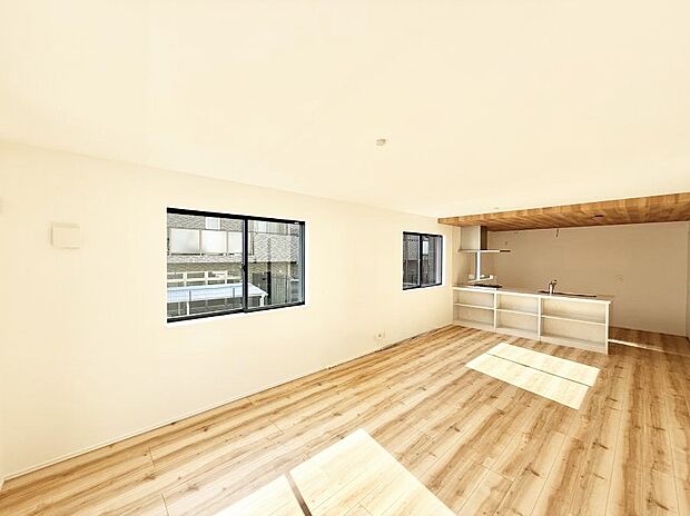 ■温もりを感じる、居心地のいいリビング