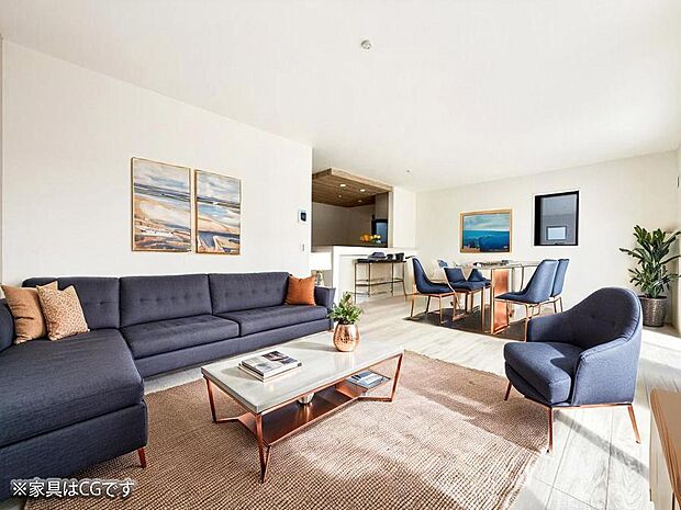 ■くつろぎと笑顔が集まる、心温まるリビング