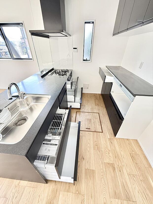 ■料理がもっと楽しくなる、快適なキッチン空間