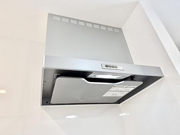 ■調理時の蒸気や匂いが換気扇に誘導され、効率的に排煙ができます。