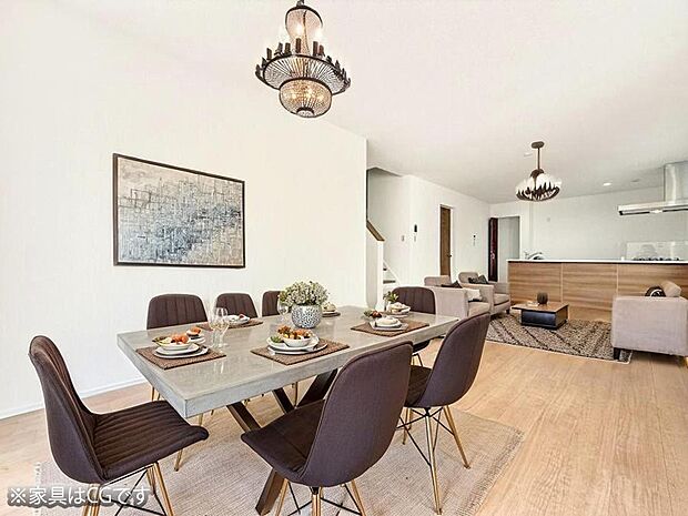 ■心落ち着く場所、ゆったり過ごせるリビング