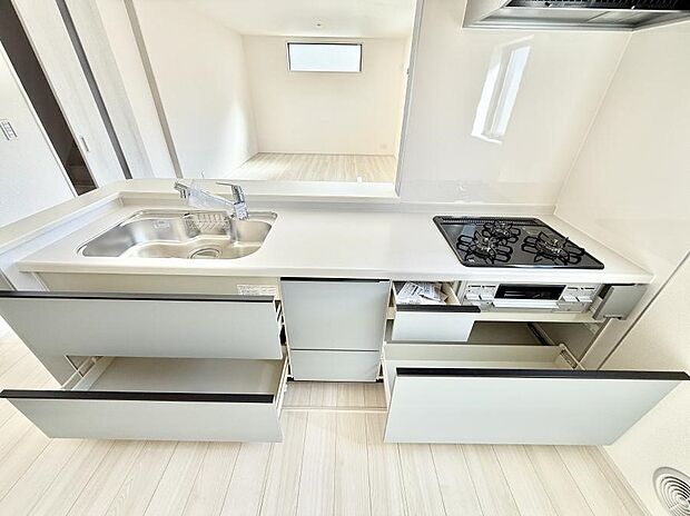 ■料理がもっと楽しくなる、快適なキッチン空間