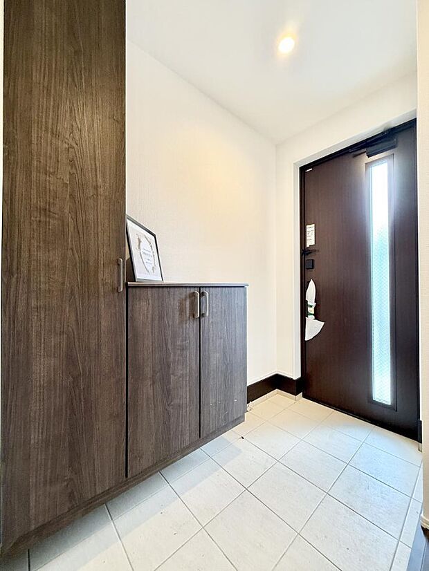 ■ ここから始まる一日、すっきり整った玄関