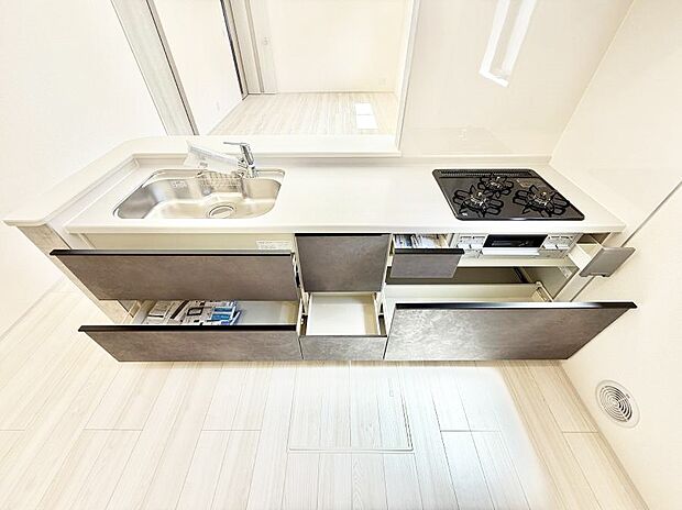 ■料理がもっと楽しくなる、快適なキッチン空間