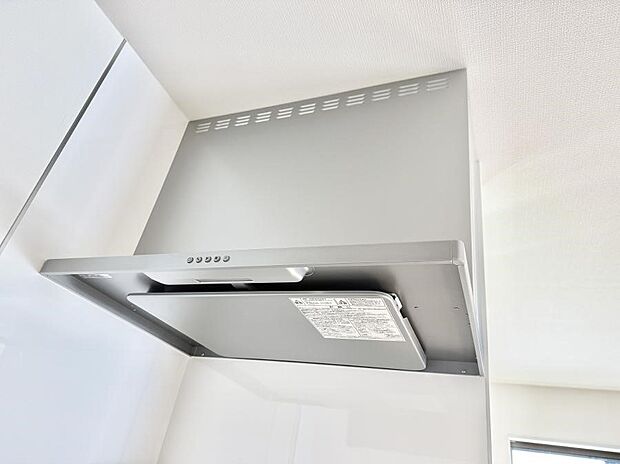 ■調理時の蒸気や匂いが換気扇に誘導され、効率的に排煙ができます。