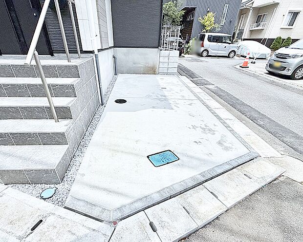 2号棟 ■快適な駐車スペースで安心