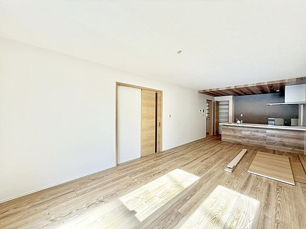 ■くつろぎと笑顔が集まる、心温まるリビング