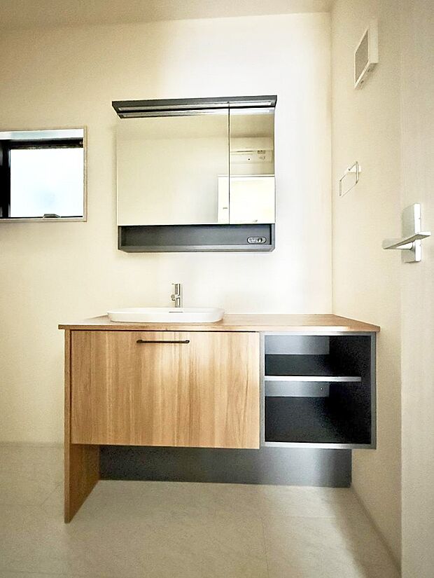 ■お洒落で清潔感のある洗面所