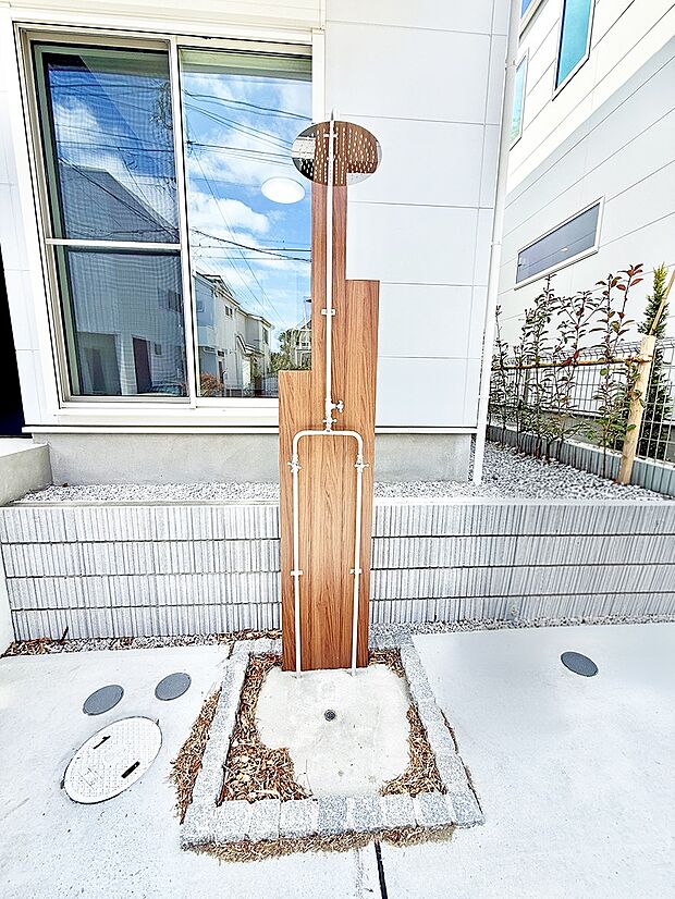 ■屋外シャワーあり!