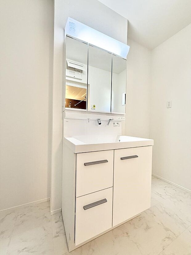 ■朝の準備がスムーズにできる広さです