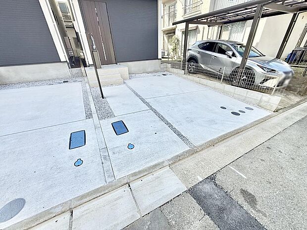 ■自宅にある駐車スペースなので安心ですね