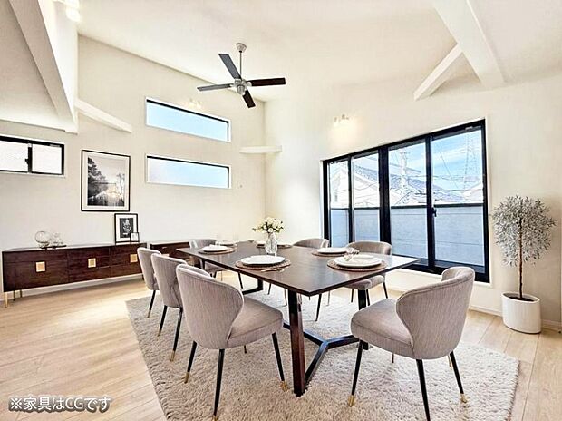 ■心落ち着く場所、ゆったり過ごせるリビング