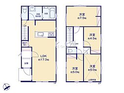 大和市福田3丁目 新築戸建 全4棟 A号棟