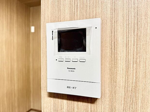 ■画面でしっかり確認でき防犯対策に最適