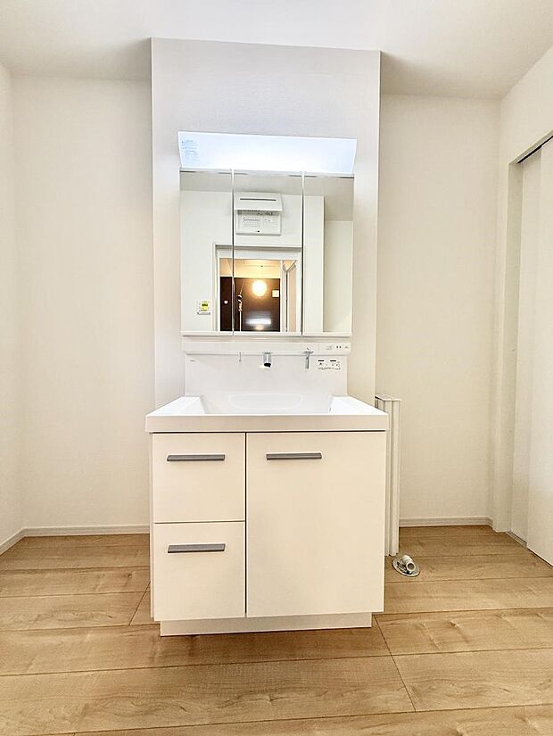 ■朝の準備がスムーズにできる広さです