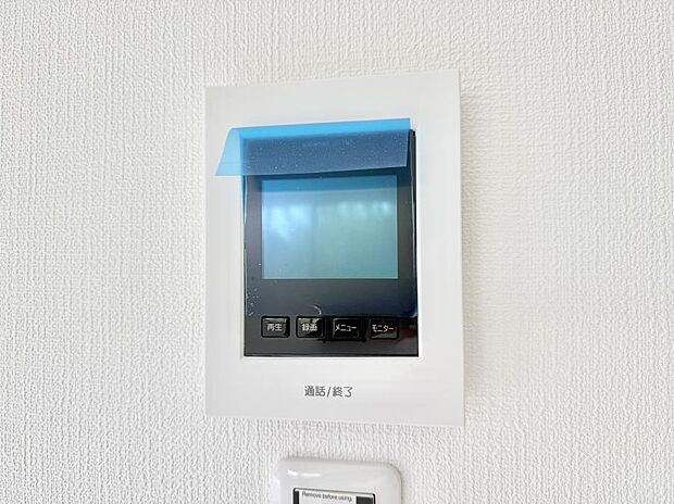 ■訪問者を確認できて安心感が増します