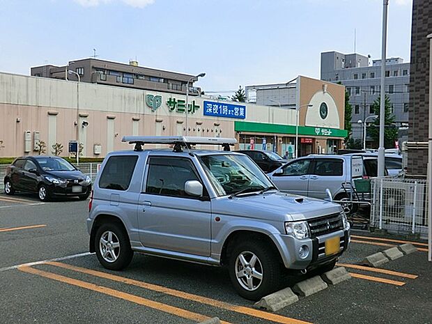 スーパー 1298m サミットストア 府中若松店