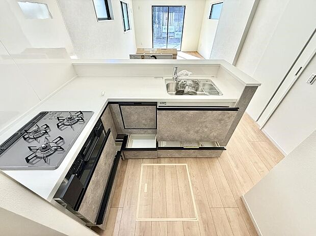 ■キレイに片付く、使いやすいキッチン