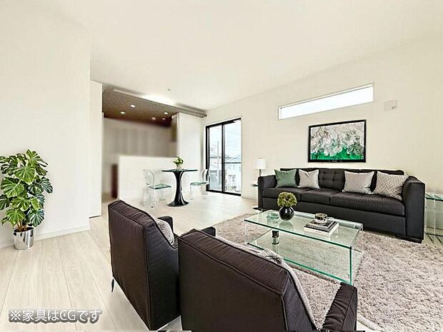 ■くつろぎと笑顔が集まる、心温まるリビング