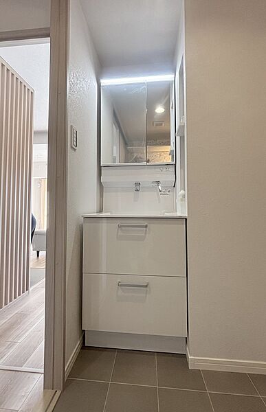 ■朝の準備がスムーズにできる広さです