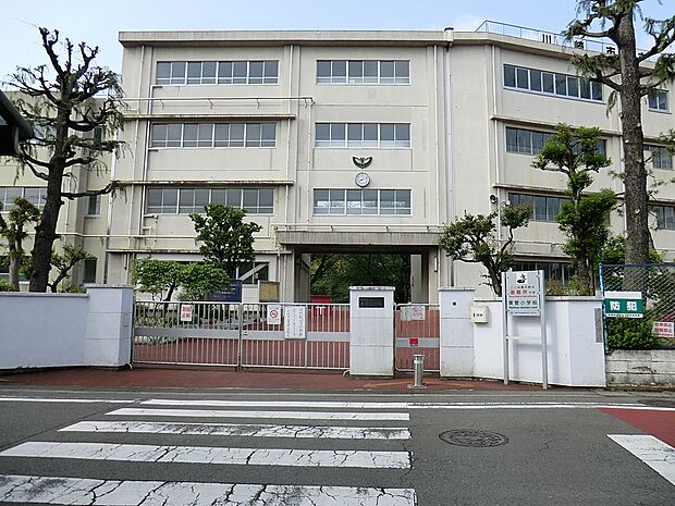 小学校 1100m 川崎市立東菅小学校