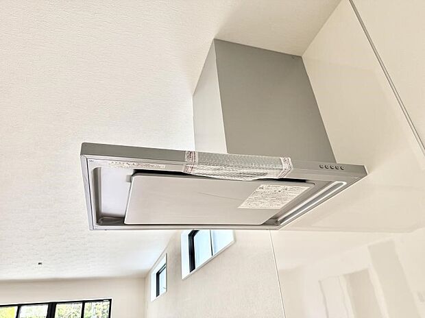 ■調理時の蒸気や匂いが換気扇に誘導され、効率的に排煙ができます。