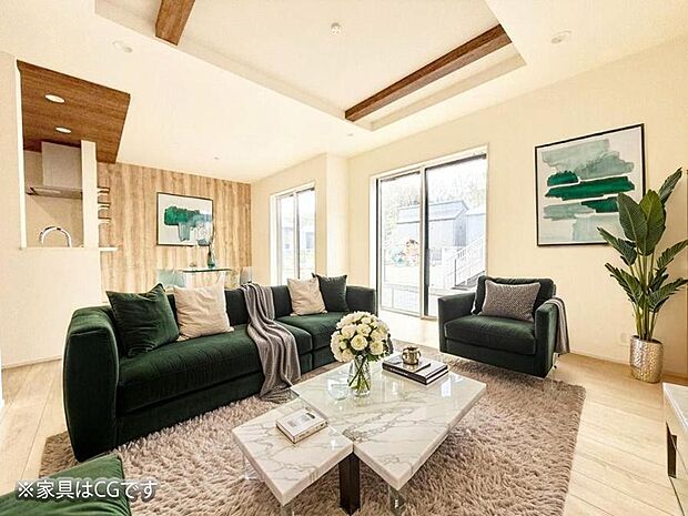 ■光と風を感じる、リラックスできる空間