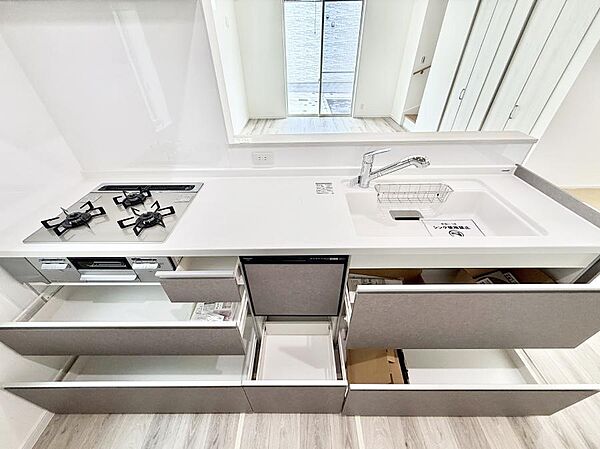 6号棟  ■料理がもっと楽しくなる、快適なキッチン空間