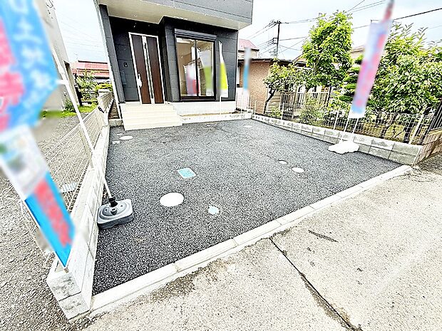 1号棟 ■快適な駐車スペースで安心