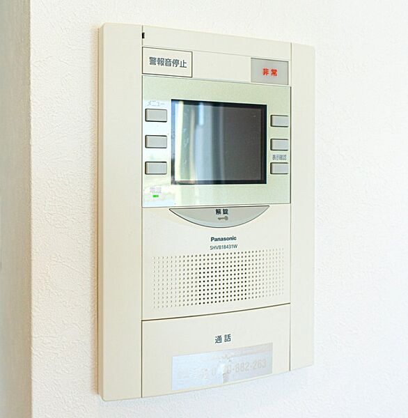 ■訪問者を確認できて安心感が増します