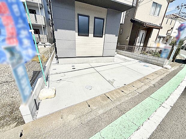 1号棟 ■快適な駐車スペースで安心