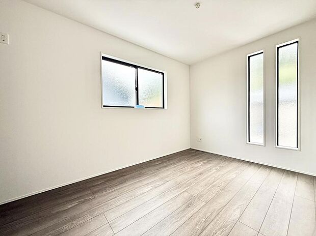 2号棟 ■窓の配置や通気性の良い設計で部屋の空気がこもらず、常に新鮮な空気が流れます