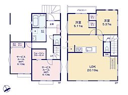 藤沢市川名　新築戸建　全2棟　1号棟