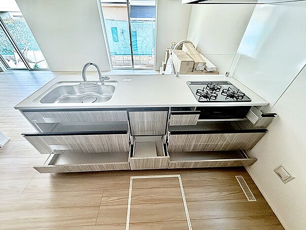1号棟  ■キレイに片付く、使いやすいキッチン