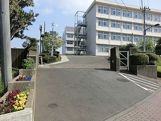 中学校 1100m 綾瀬市立城山中学校