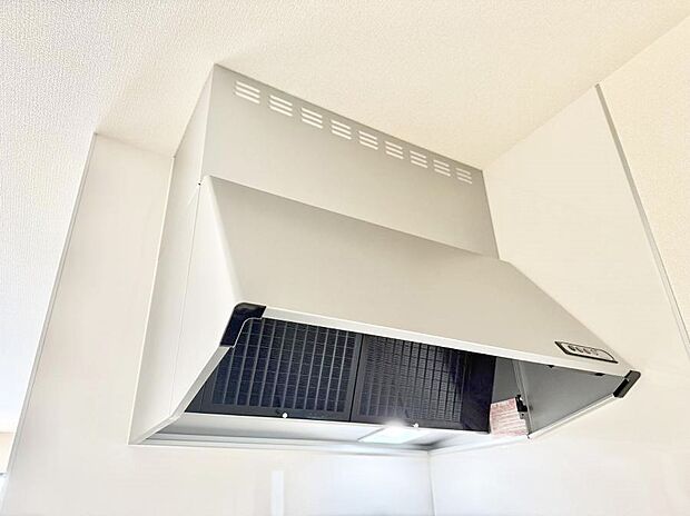 ■調理時の蒸気や匂いが換気扇に誘導され、効率的に排煙ができます。