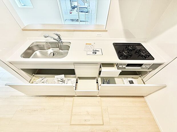 1号棟 ■料理がもっと楽しくなる、快適なキッチン空間