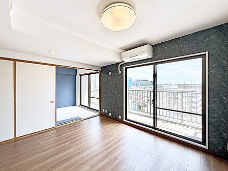 ■温もりを感じる、居心地のいいリビング