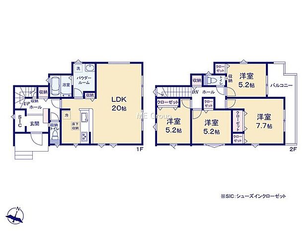 2号棟 1号棟