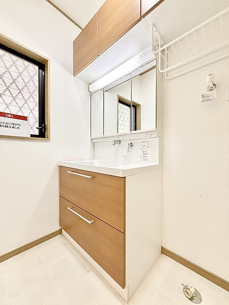 ■朝の準備がスムーズにできる広さです