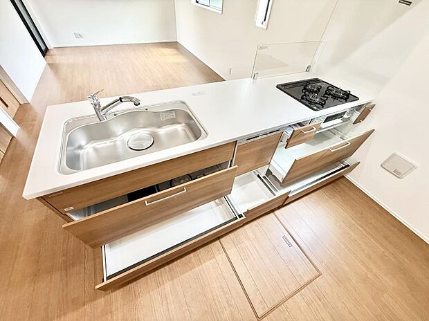 1号棟 ■美味しい時間が生まれる、笑顔あふれるキッチン