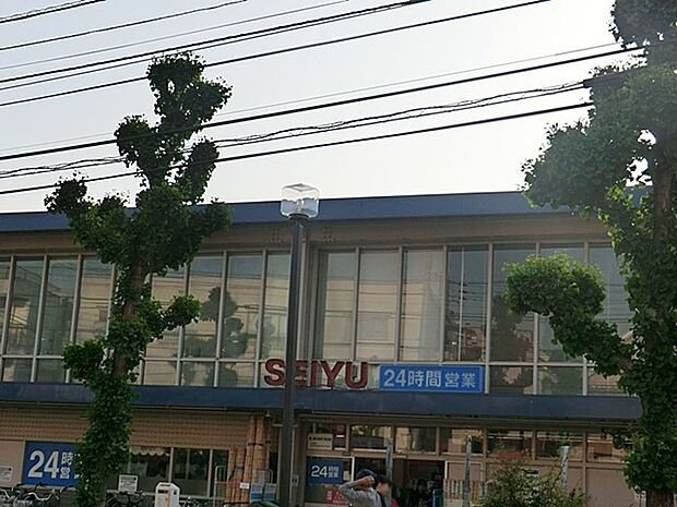 スーパー 800m 西友西国立店