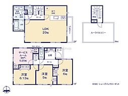 綾瀬市小園2期　新築戸建　全1棟　3号棟