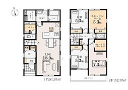 茅ヶ崎市ひばりが丘 新築戸建 全3棟 3号棟