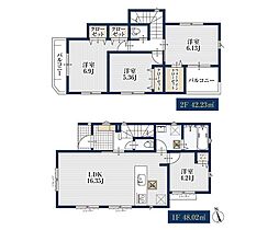横浜市鶴見区馬場2丁目 新築戸建 全2棟 1号棟