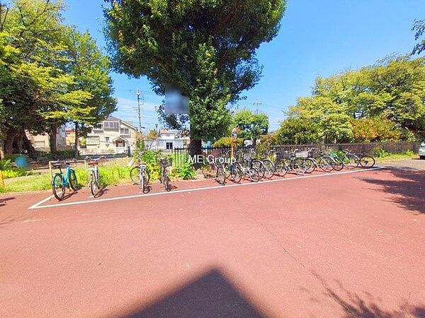 ■きちんと整備された駐輪場で、自転車の保管も安心です