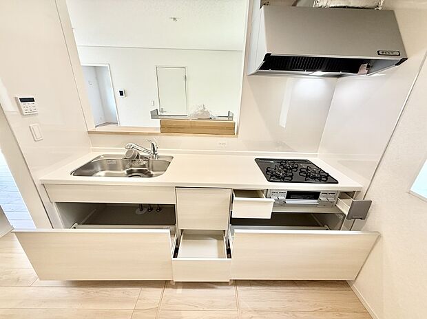 3号棟  ■料理がもっと楽しくなる、快適なキッチン空間