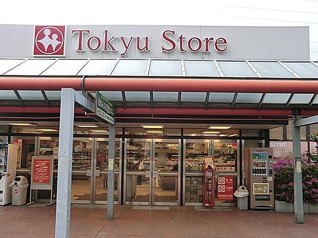 スーパー 500m 東急ストア 市が尾店