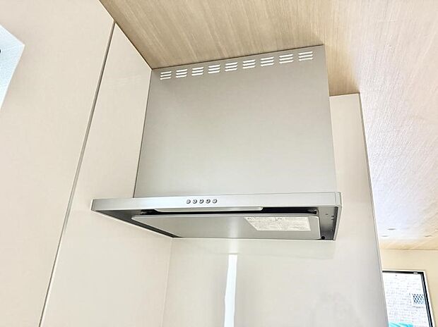 ■調理時の蒸気や匂いが換気扇に誘導され、効率的に排煙ができます。