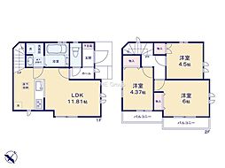 立川市砂川町7丁目13期 新築戸建 全1棟 A号棟